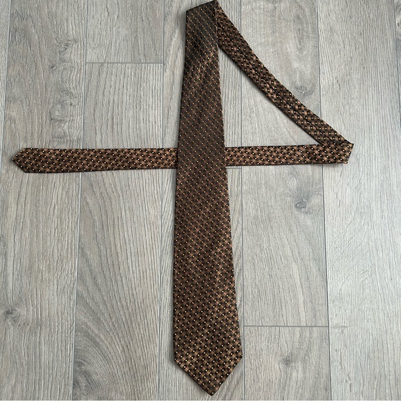 DIOR vintage 100% Silk tie - Picture 4 of 4